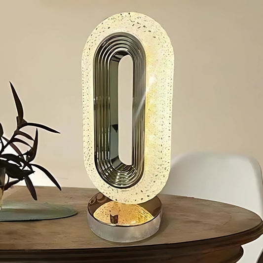 A Modern Crystal Touch of Elegance Lamp