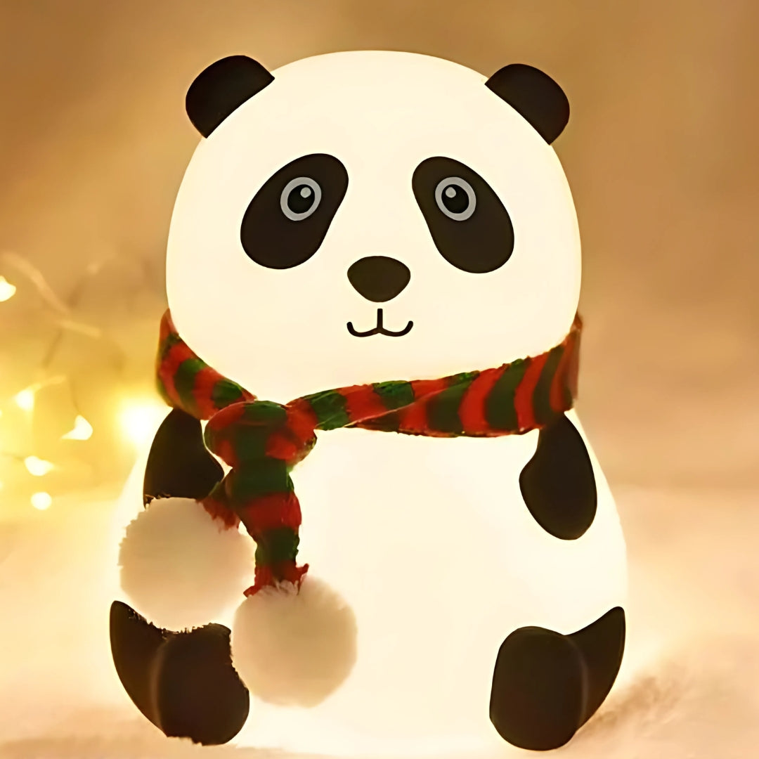 Silicone Panda Touch Lamp