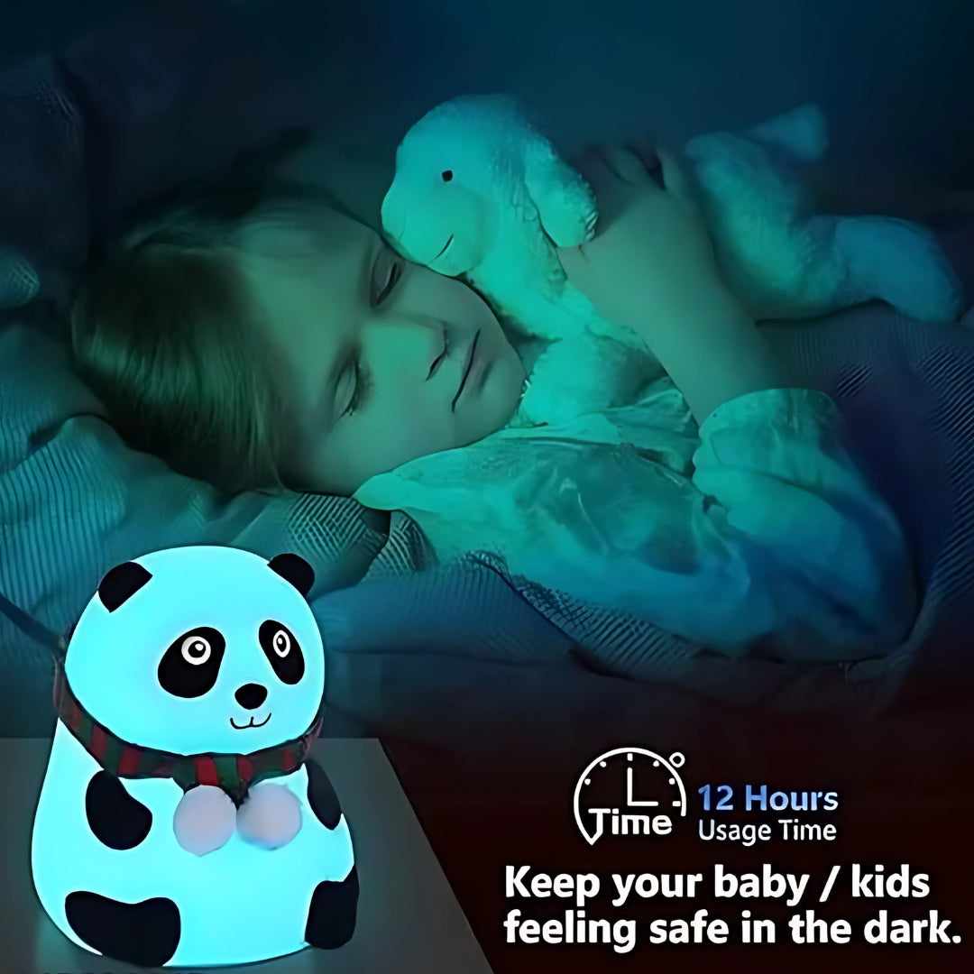 Silicone Panda Touch Lamp