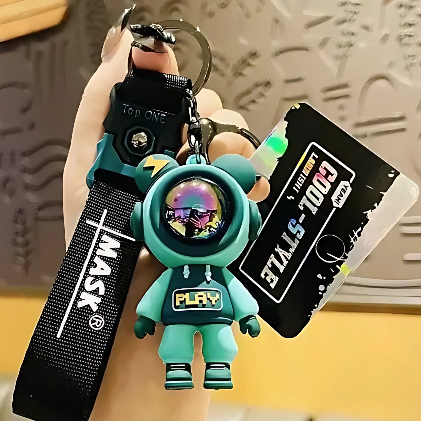 3D Astronaut Keychain