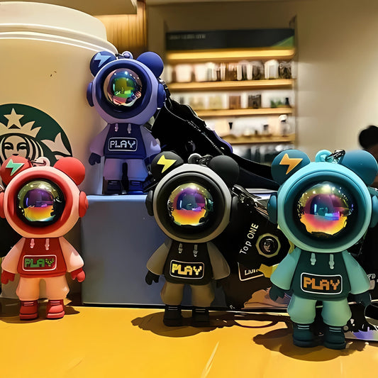 3D Astronaut Keychain